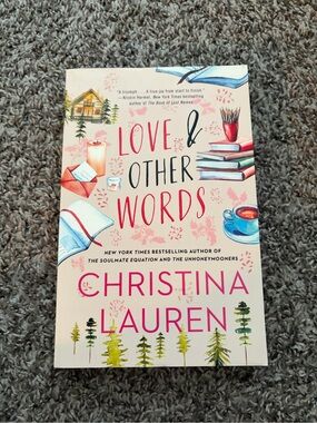 Love & Other Words by Christina Lauren - Cream & Pink Cover